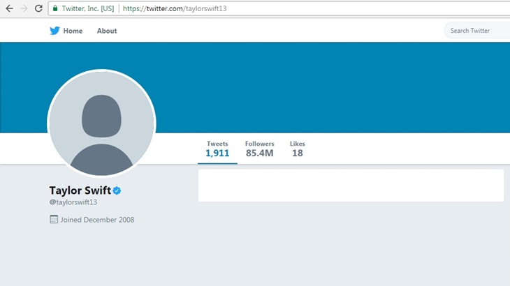 taylor swift twitter