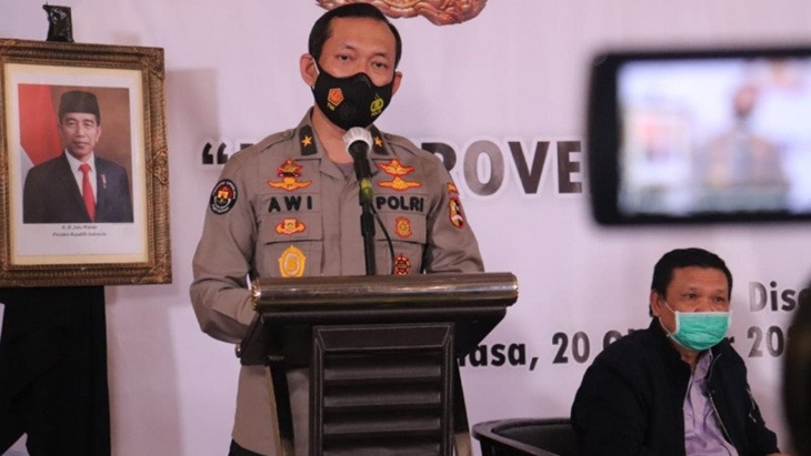 Karopenmas Polri Brigjen Pol Awi Setiyono. (ANTARA/ HO-Polri)
