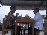 Terungkap Isi Obrolan Jokowi dengan Prabowo Saat Makan Bakso Bersama di Pinggir Jalan