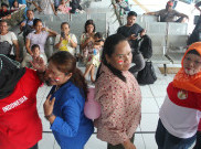Kemeriahan Lomba HUT Ke-81 RI di Terminal Kampung Rambutan Jakarta