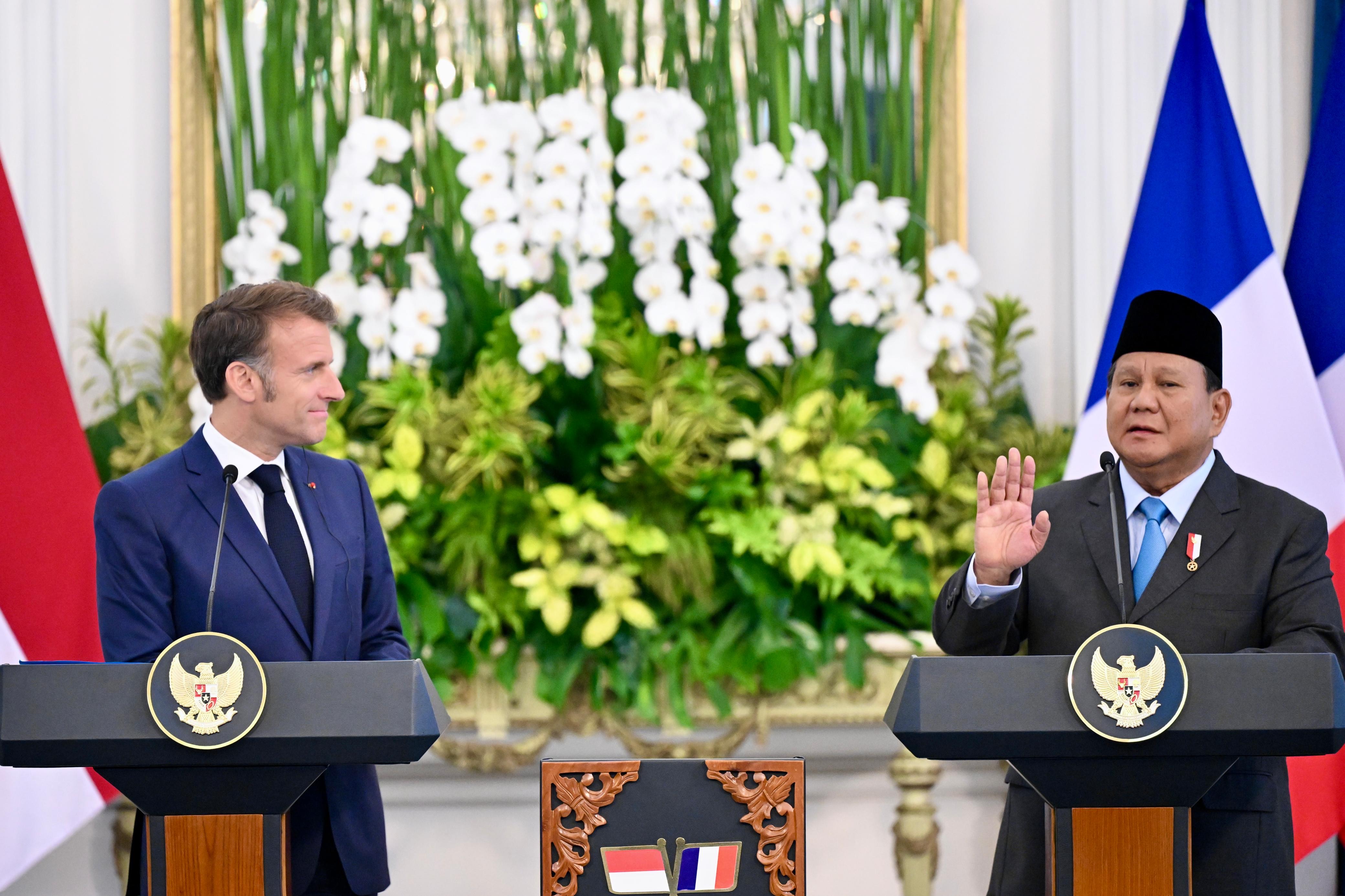 Indonesia-Prancis Sepakat Perkuat Kemitraan Strategis hingga 2050