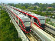 Jumlah Perjalanan LRT Jabodebek Ditambah Mencapai 202 Per Hari