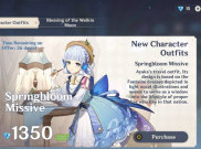 'Genshin Impact' Rilis Skin Terbaru