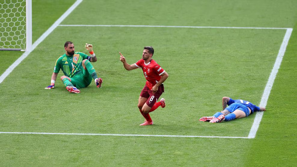 Kalahkan Italia 2-0, Swiss Melaju ke Perempat Final Euro 2024