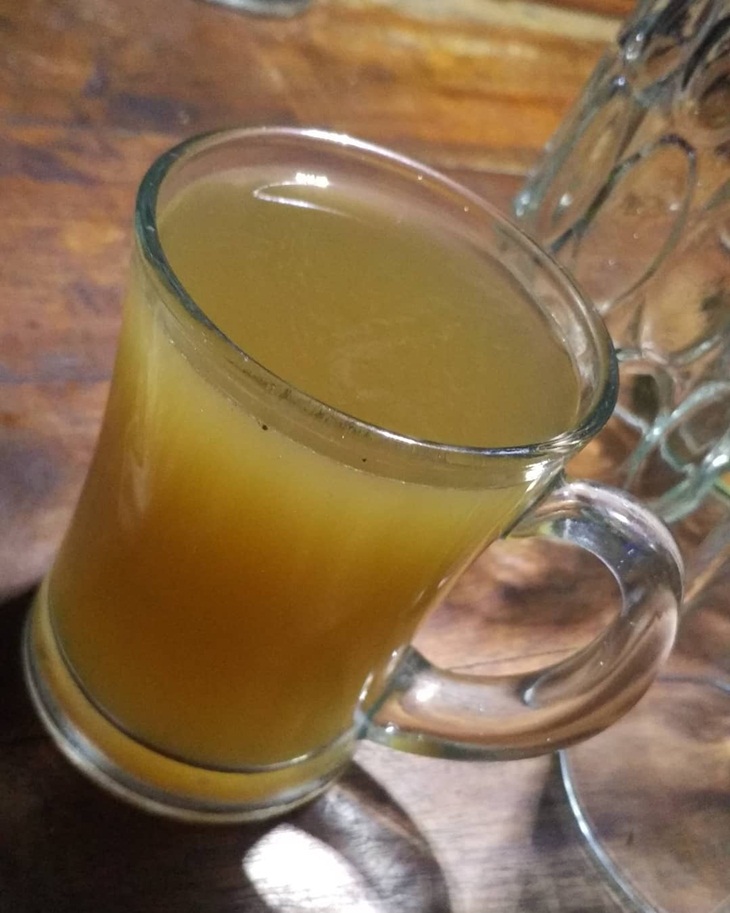 Wedang jahe. (Foto: instagram.com/angkringan.mewah)