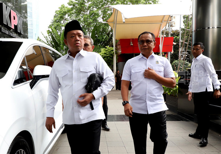 Menteri ATR/BPN Nusron Wahid Sambangi KPK Bahas Pencegahan Korupsi Sektor Pertanahan