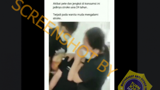 [HOAKS atau FAKTA]: Konsumsi Petai dan Jengkol Bikin Strok