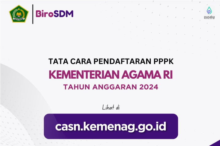 Panduan Pendaftaran PPPK Kementerian Agama Tahun Anggaran 2024