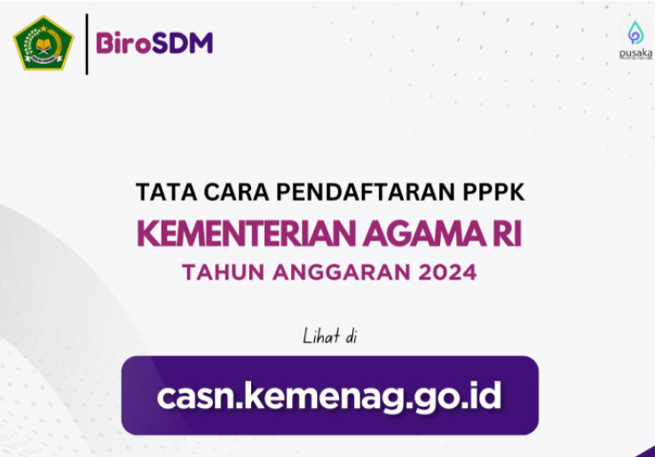 Panduan Pendaftaran PPPK Kementerian Agama Tahun Anggaran 2024