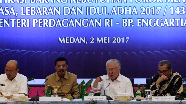 Mendag Jamin Stok Kebutuhan Pokok Sampai Lebaran Aman