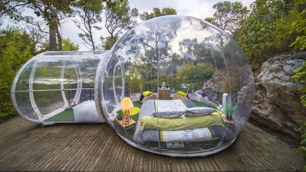 Penginapan unik di Prancis (Foto: facebook/Attrap Reves)