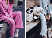 Paduan Sneakers dan Baju Formal nan Edgy