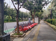 Dishub DKI Tarik Ratusan Sepeda Sewa Gowes