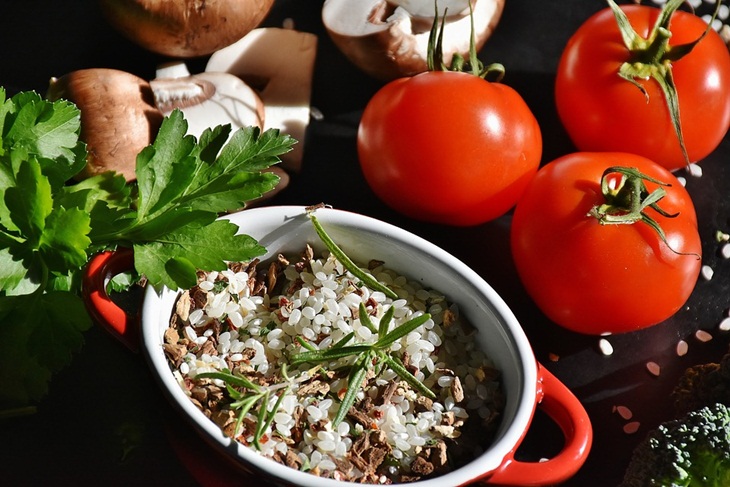 Beras untuk membuat risotto. (Foto: Pixabay/RitaE)