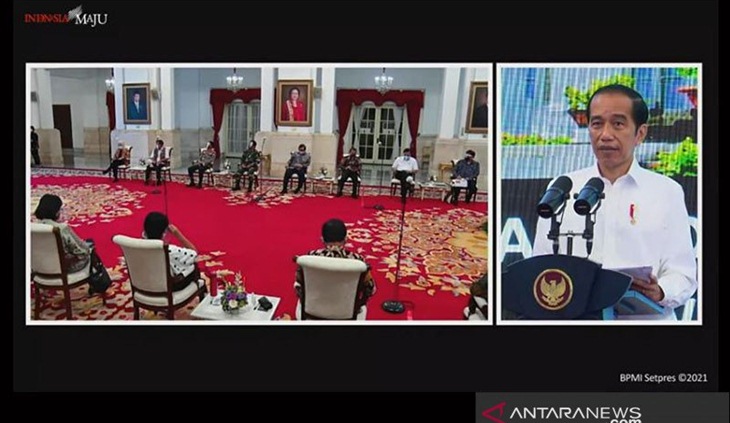 Jokowi: Masih Beruntung Indonesia Tidak Sampai Lockdown