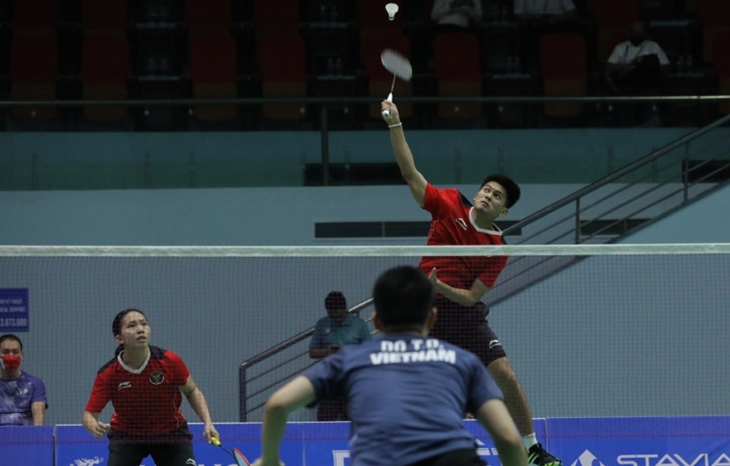 Ganda Campuran Indonesia Melangkah ke Empat Besar Bulu Tangkis SEA Games 