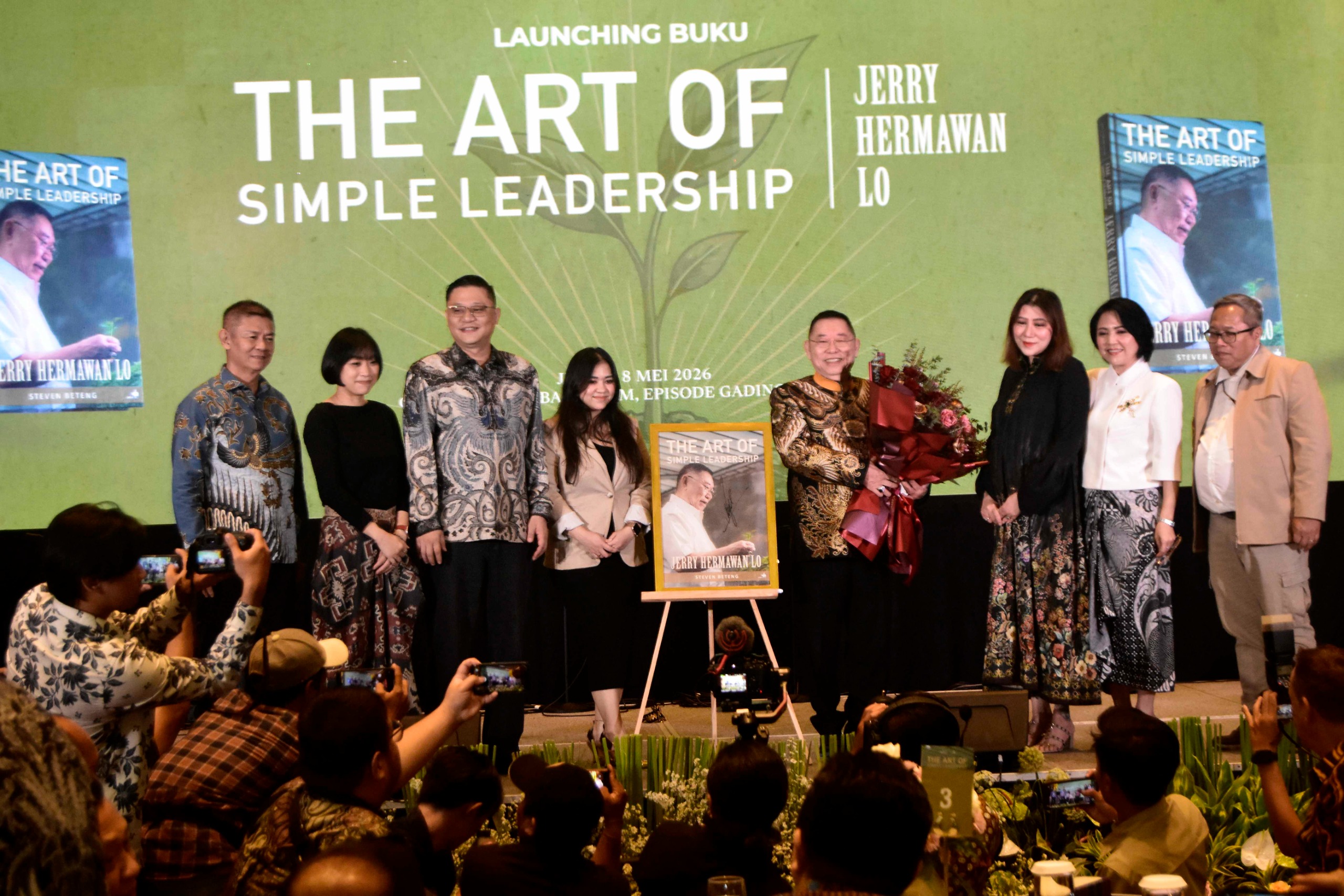 Peluncuran buku The Art of Simple Leadership Jerry Hermawan Lo