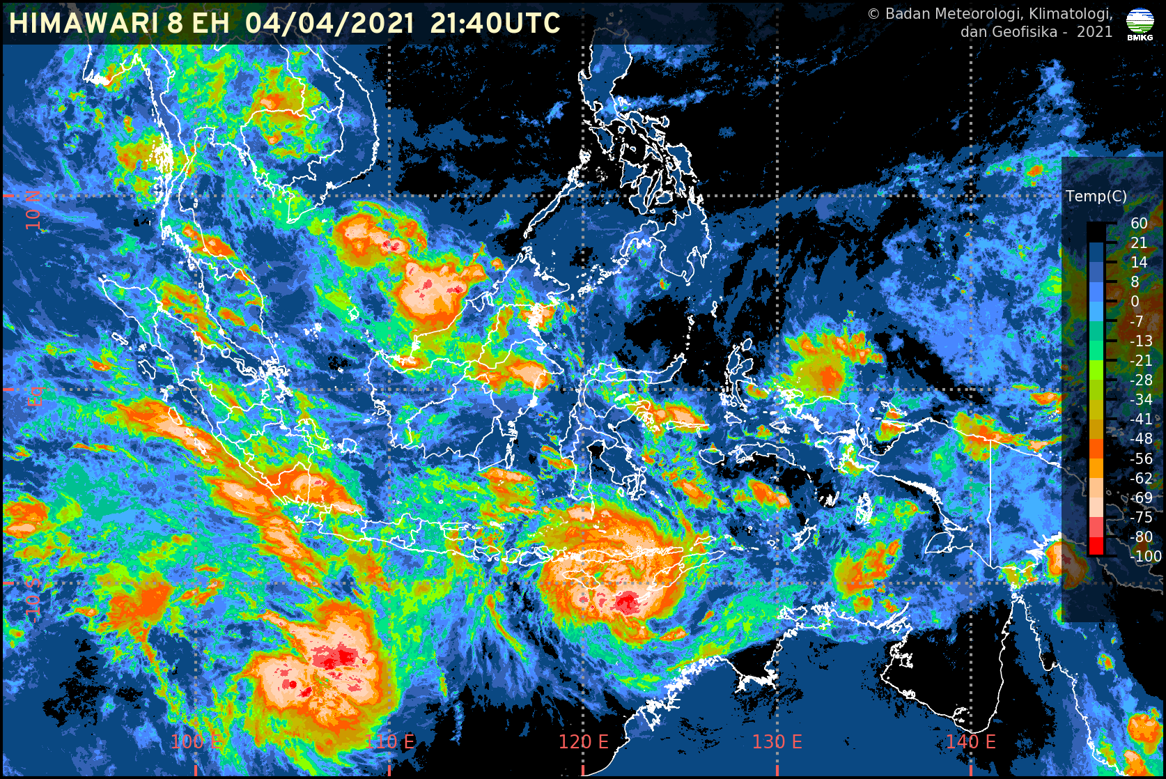 Cuaca di NTT. (Foto: BMKG)