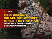 Israel Bakar Duit Rp 3,3 Triliun Setiap Hari Demi Bertahan dari Serangan Iran