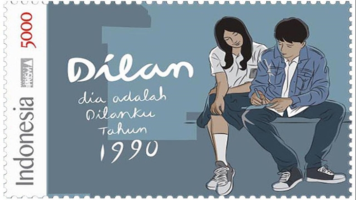 Seri Dilan 1990 (Sumber: posindonesia.co.id)