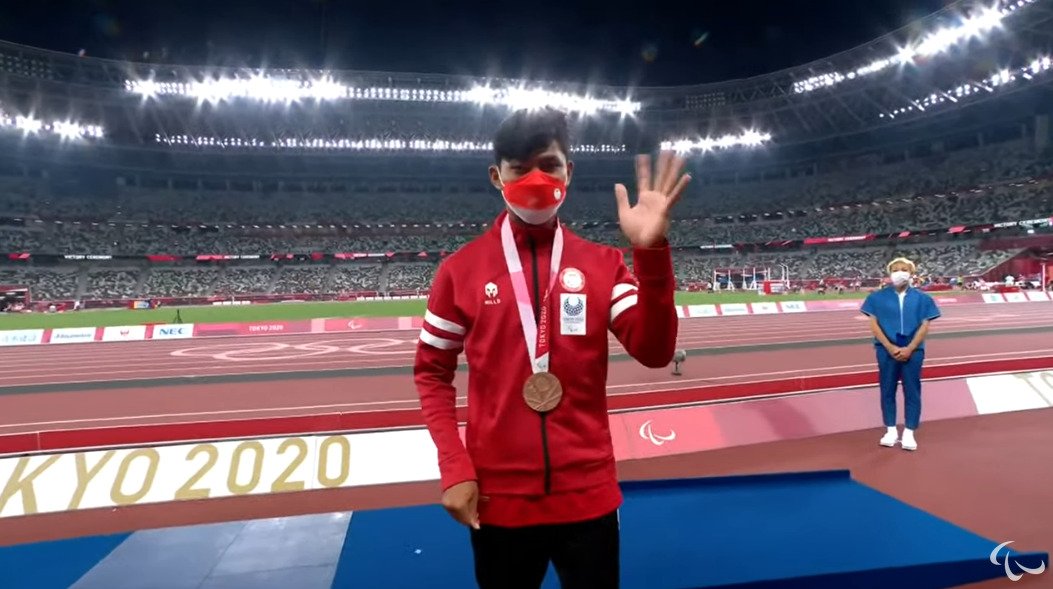 Sapto Yogo Purnomo Persembahkan Medali Perunggu