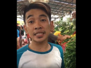 Menghitung Daganganya dengan Bahasa Inggris, Penjual Sayur Ini Langsung Jadi Viral