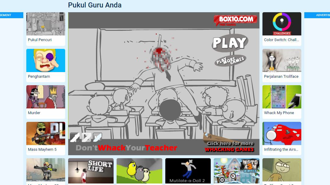 Kemenkominfo Akan Blokir Situs Penyedia Game 
