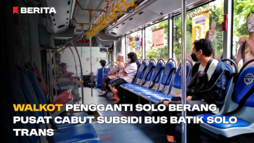 Walkot Pengganti Solo Berang Pusat Cabut Subsidi Bus Batik Solo Trans