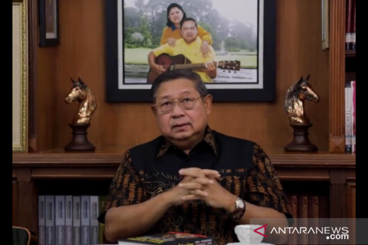 Presiden Keenam Republik Indonesia Susilo Bambang Yudhoyono (SBY) (ANTARA/ HO-Instagram @aniyudhoyono)