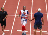 Snoop Dogg Ikut Ekshibisi Lomba Lari Olimpiade 200 Meter, Catatkan 34,44 Detik