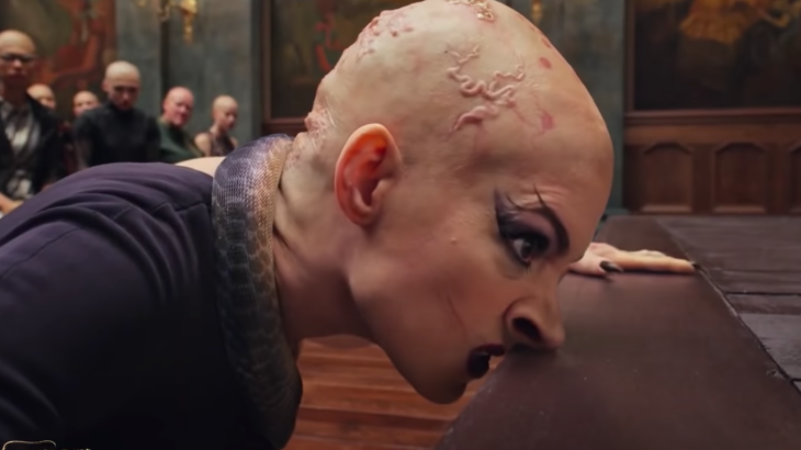 Penyihir memiliki lubang hidung yang besar. (Foto Youtube/Warner Bros. )