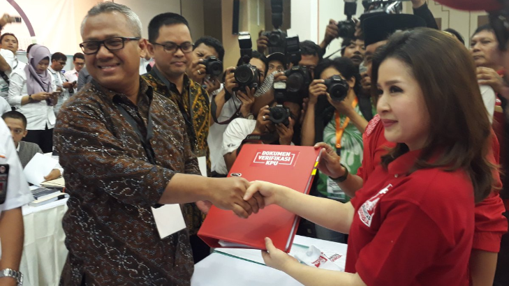 PSI saat pendaftaran di KPU beberapa waktu lalu