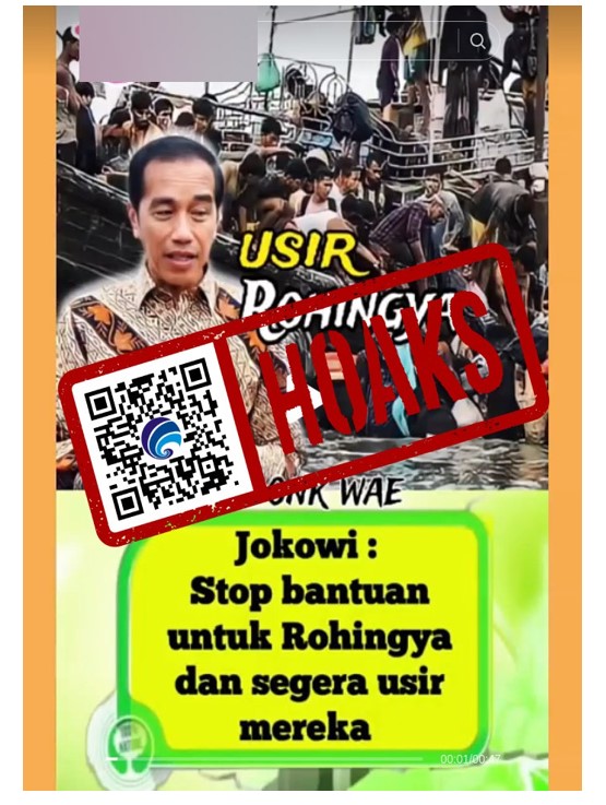 Unggahan ini diambil dari potongan video YouTube resmi Sekretariat Presiden