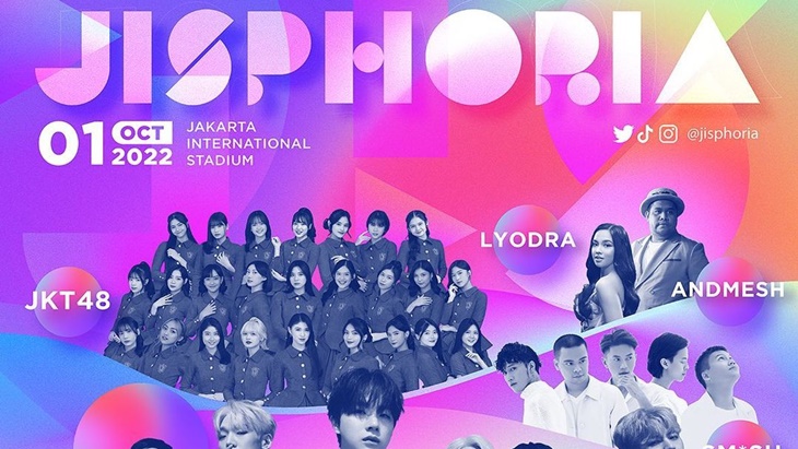 JISPHORIA Undang JKT 48, Smash hingga IKON