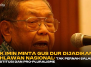 Cak Imin Minta Gus Dur Dijadikan Pahlawan Nasional: tak Pernah Salahi Konstitusi dan Pro-pluralisme