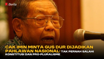 Cak Imin Minta Gus Dur Dijadikan Pahlawan Nasional: tak Pernah Salahi Konstitusi dan Pro-pluralisme