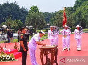 Andika Perkasa Resmi Serahkan Jabatan Panglima TNI ke Yudo Margono