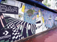 Converse Gagas Kampanye Bersihkan Udara lewat Seni Mural