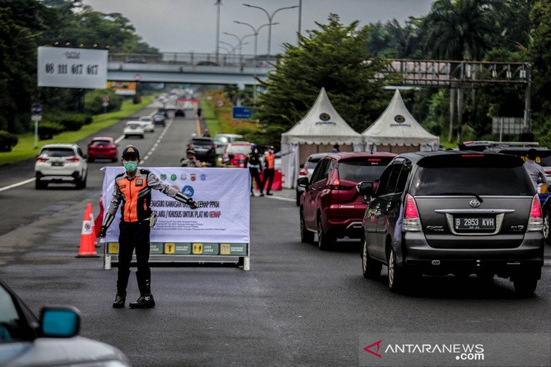 Waktu Pelaksanaan Ganjil-Genap di Bogor Dipersingkat