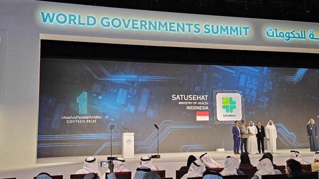 Aplikasi SATUSEHAT Raih Penghargaan di The GovTech Prize 2024