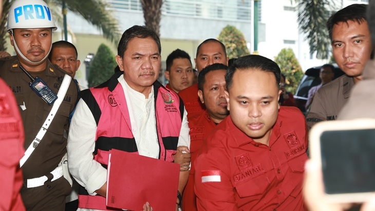 Jadi Tersangka, Anggota BPK Achsanul Qosasi Ditahan di Rutan Salemba