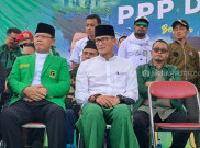 Sandiaga Uno Hadiri Harlah Ke-50 PPP di Yogyakarta Kenakan Sarung Hijau