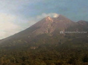  Merapi Keluarkan Awan Panas, Hujan Abu Tipis Melanda Kecamatan Turi