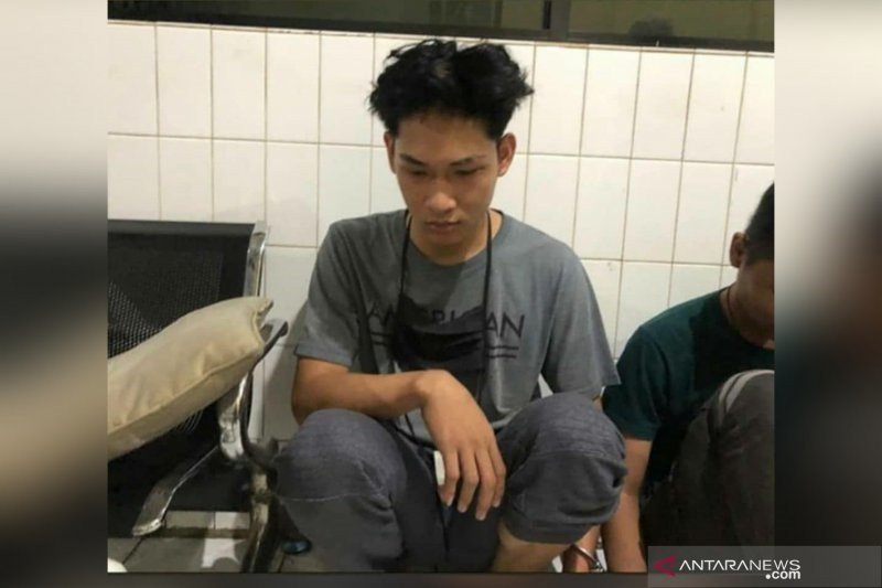 Ferdian Paleka, usai ditangkap polisi. ANTARA/HO