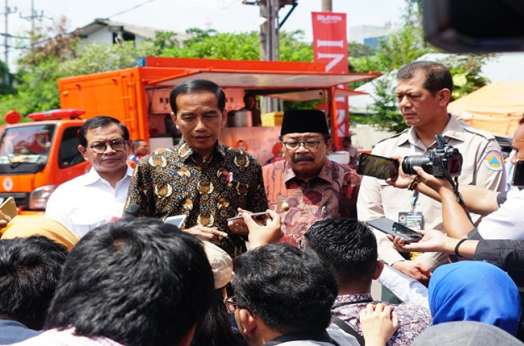 Jokowi Klaim Elektabilitasnya Naik Lagi