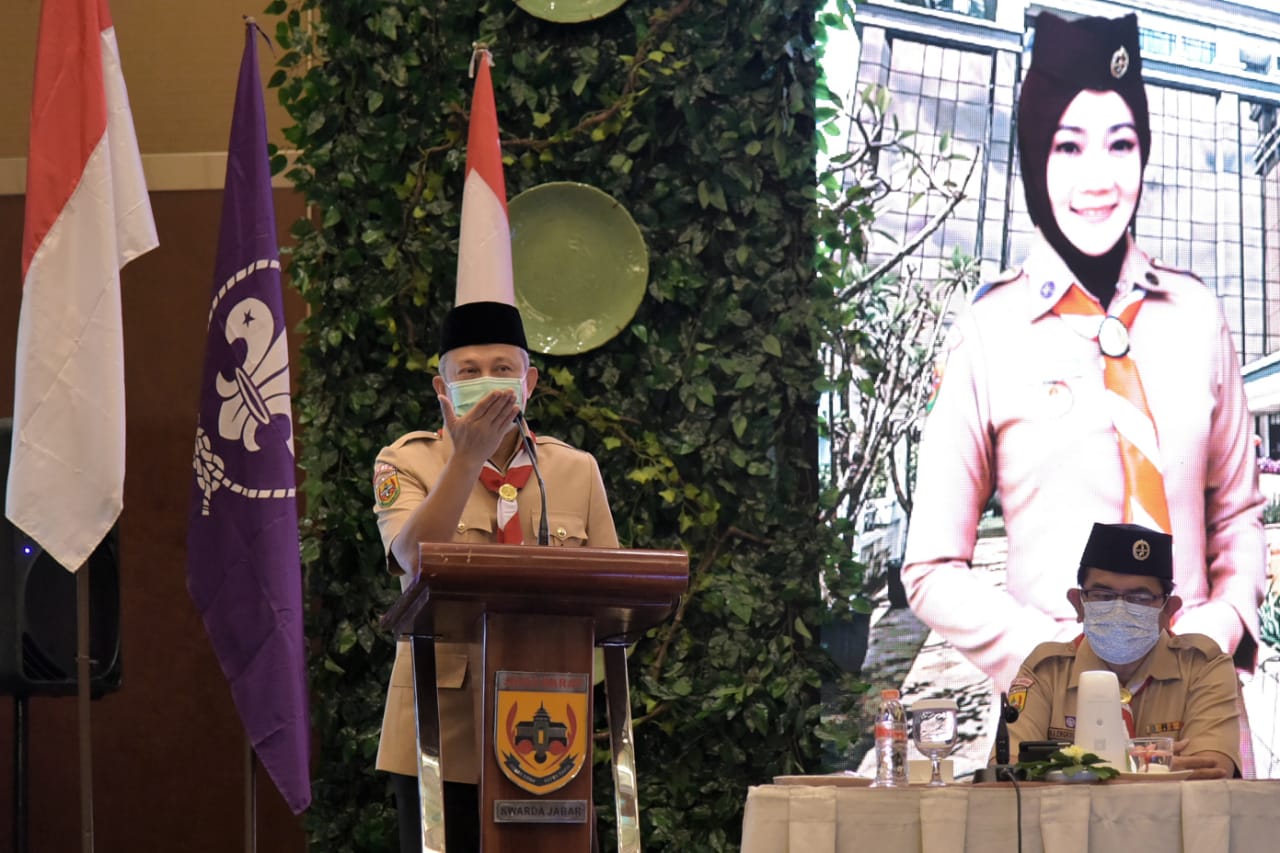 Pramuka Diminta Bantu Sosialisasikan Vaksinasi COVID-19