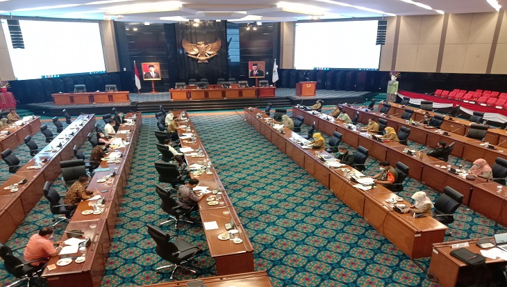 Rapat Paripurna DPRD DKI Jakarta. (Foto: MP/Asropih)
