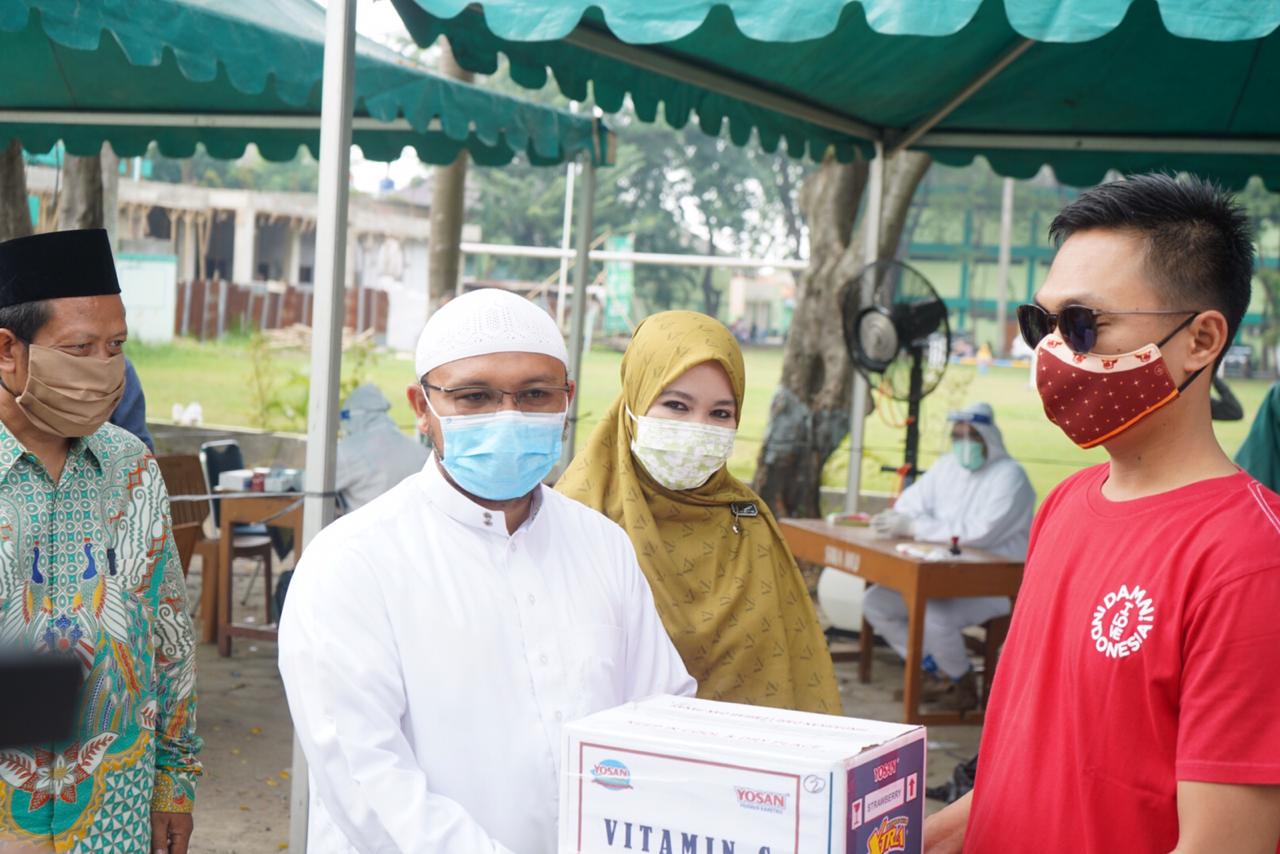 Stafus Milenal Jokowi Adakan Rapid Test di Ponpes As Shidiqiyah