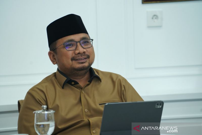 Menteri Agama (Menag), Yaqut Cholil Qoumas. (Foto: Antara)