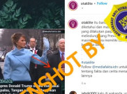 [HOAKS atau FAKTA]: Paspampres Donald Trump Pakai Tangan Palsu